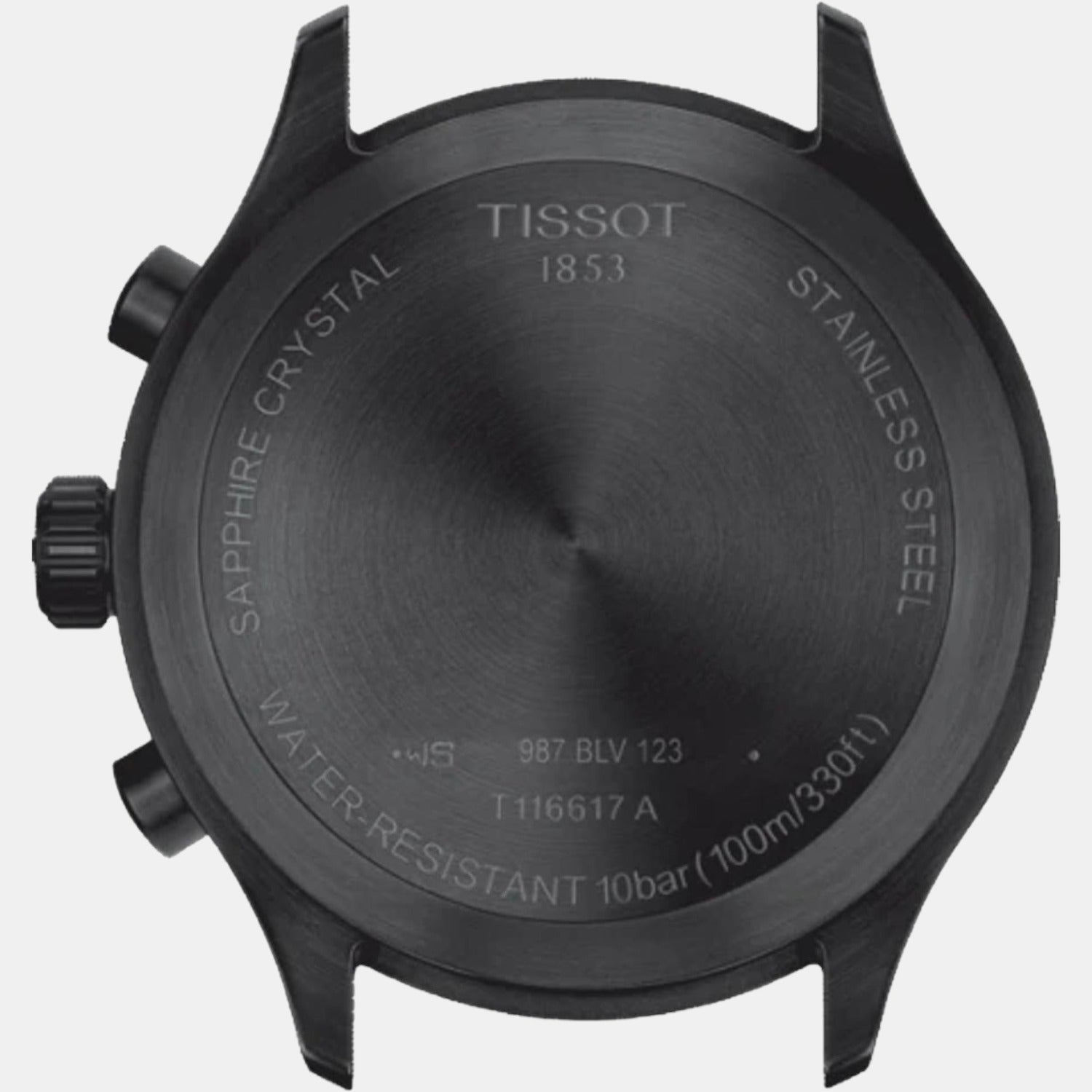 Tissot Chrono Xl Vintage Men's Black Leather Watch T1166173605200 - view 3