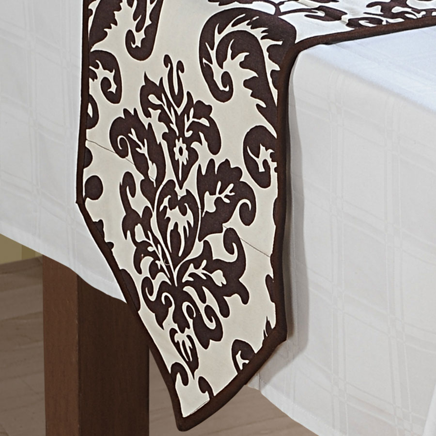 Swayam India Exotic Cotton Table Runner-9009 - view 4