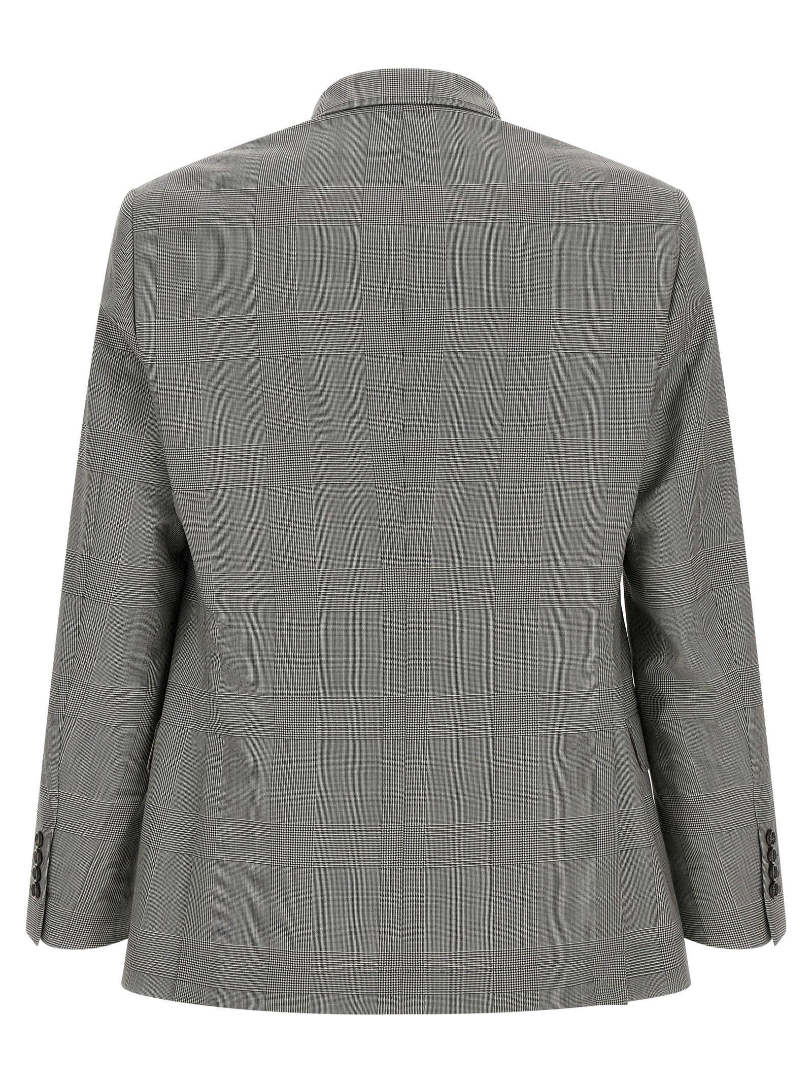 Brunello Cucinelli Prince Of Wales Blazer – 100% virgin wool - view 2