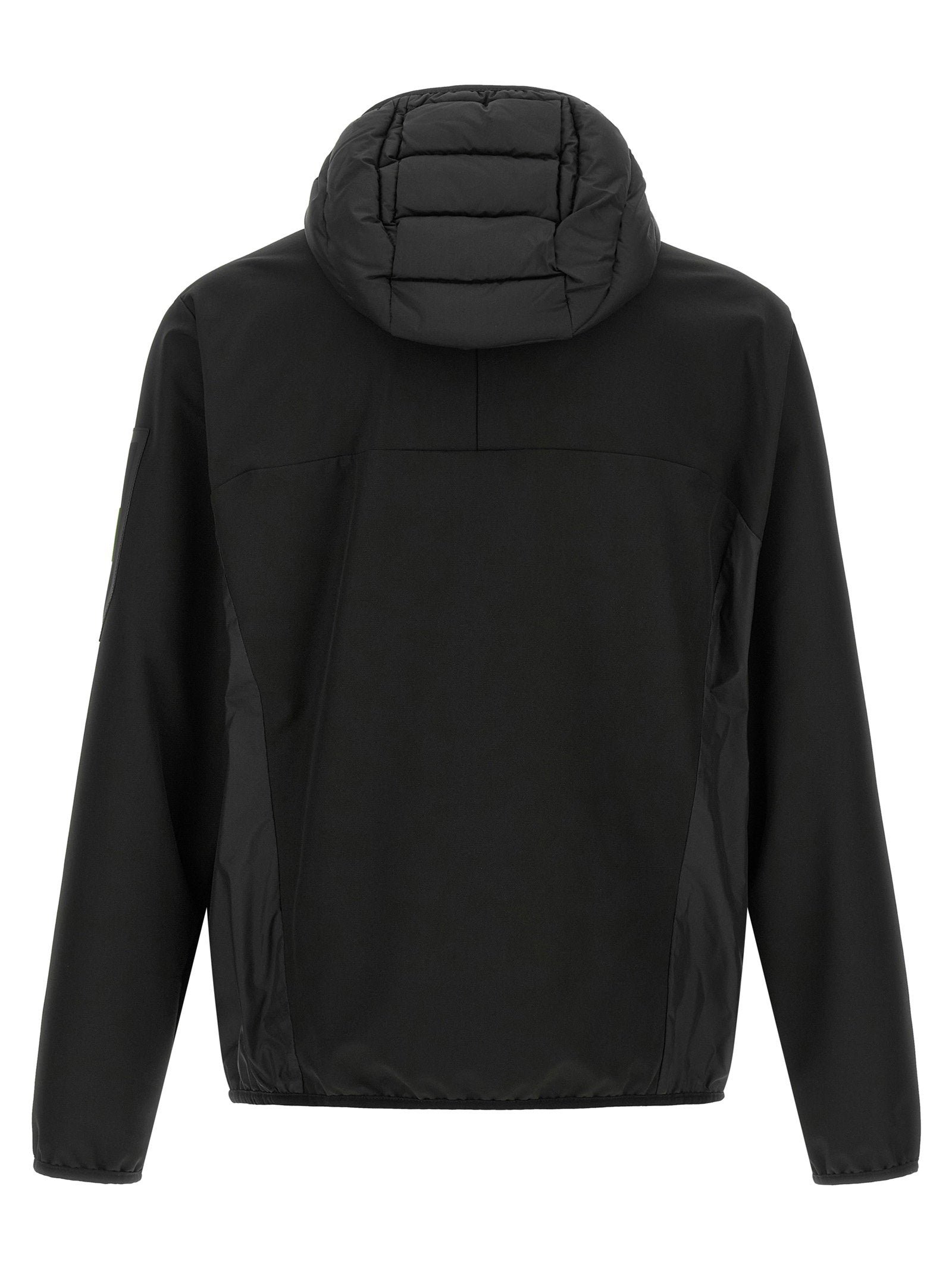 Hugo Boss Two-material Hoodie – 95% lpr 5% elastane - view 2