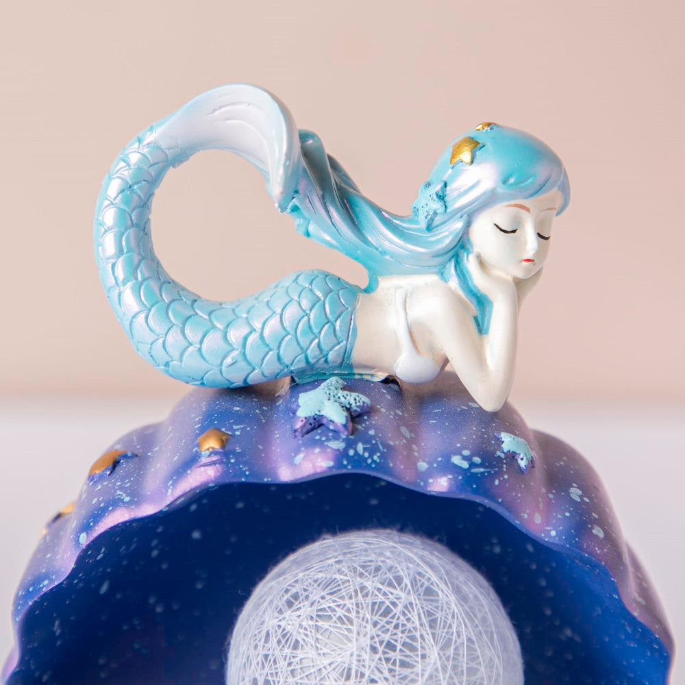 Nestasia Starry Shell Mermaid Decor With Dark Blue - view 4