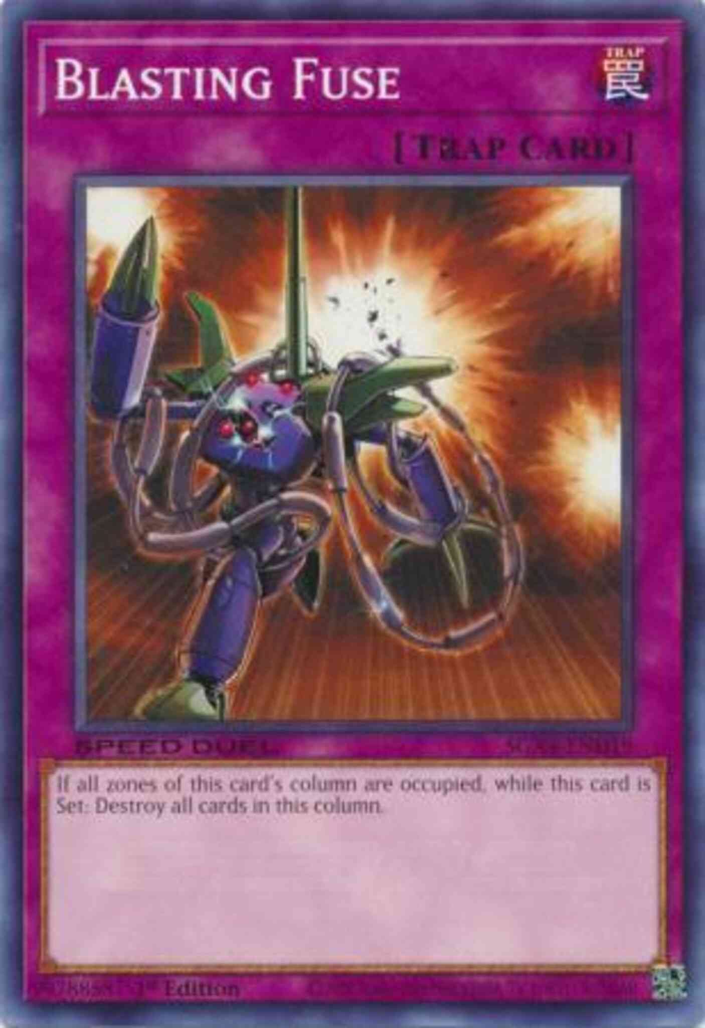 Yu-Gi-Oh! Blasting Fuse - SGX4-END19 - Common - 1st Edition