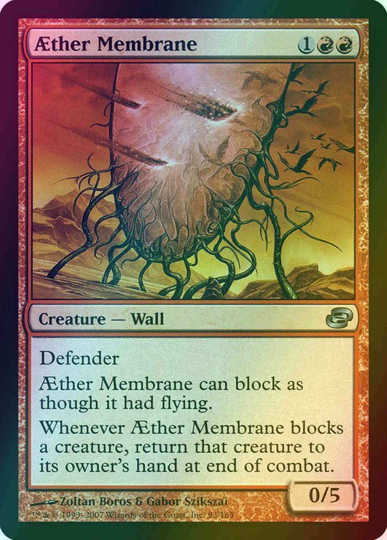Aether membrane 93 – Magic Aether Membrane [93] [Planar Chaos] [Foil]