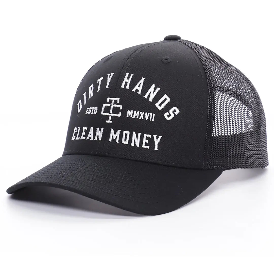 Radial DHCM Curved Brim Hat – Black