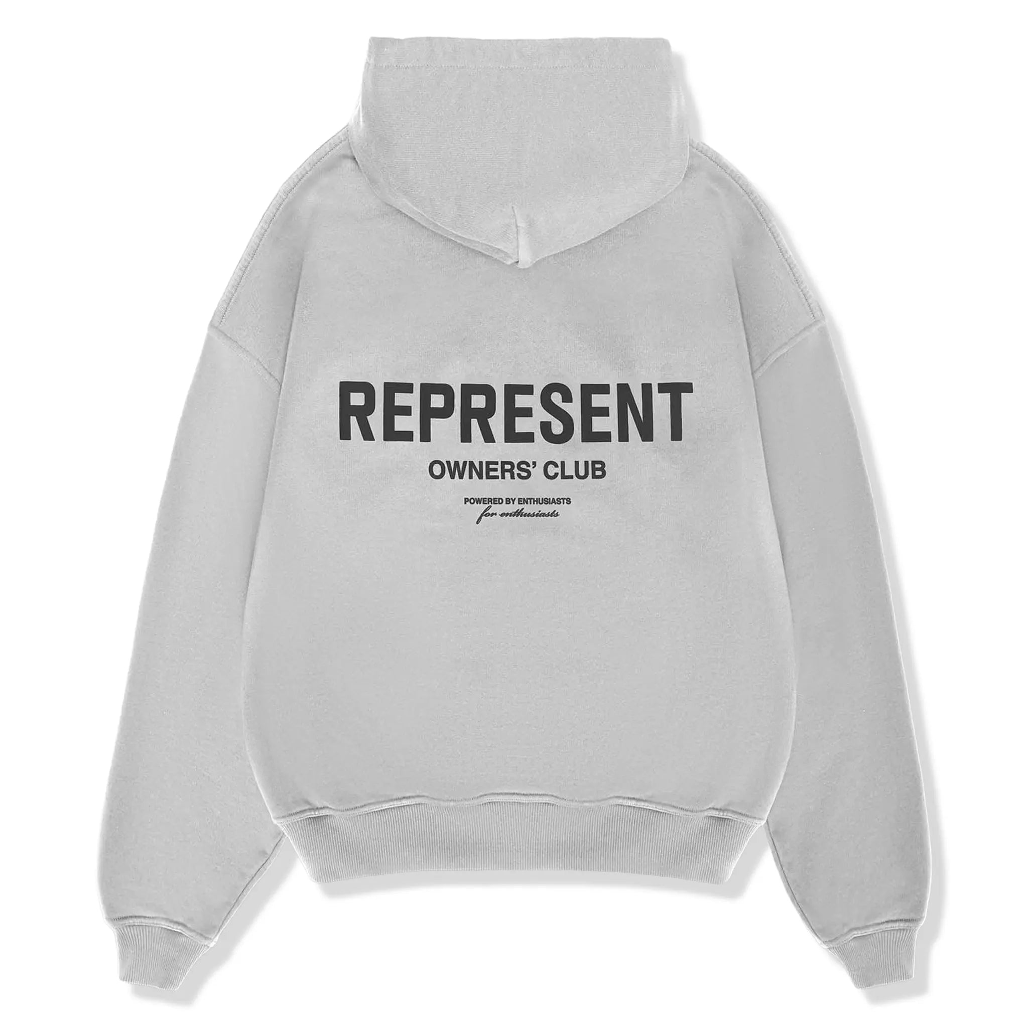 Represent Owners Club Ash Grey Hoodie - view 2