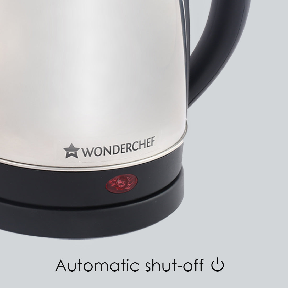 Wonderchef Prato Automatic Stainless Steel Cordless Electric Kettle, 1.5 Litres, - view 5