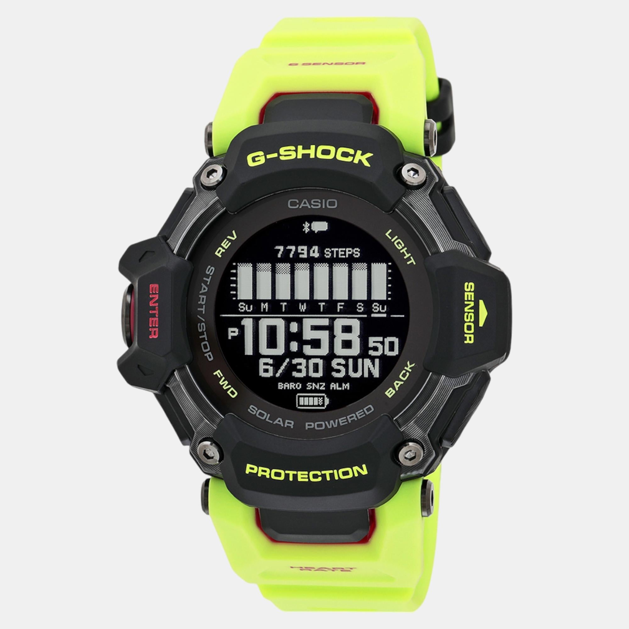 Casio G-Shock Men Quartz Black Dial Digital Resin Watch G1380