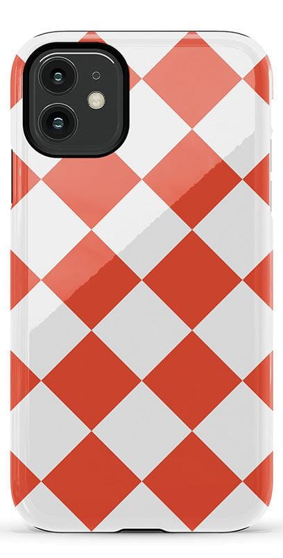 Casetry Red Checkerboard | High Contrast Design Case - view 16