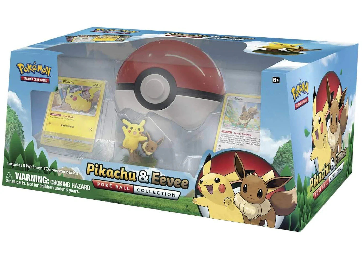 Pokémon 2018 Pokemon TCG Pikachu & Eevee Poke Ball Collection