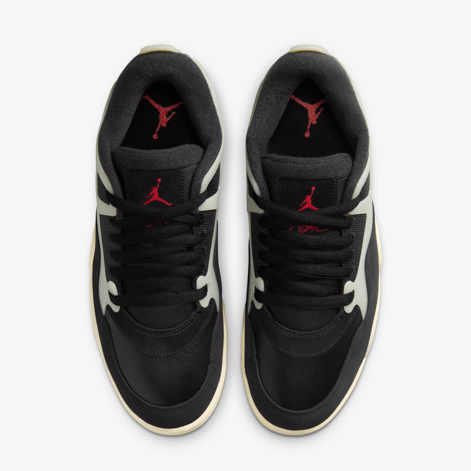 Jordan | AIR JORDAN 4 RM { BLACK/GYM RED-SAIL-COCONUT MILK - view 2