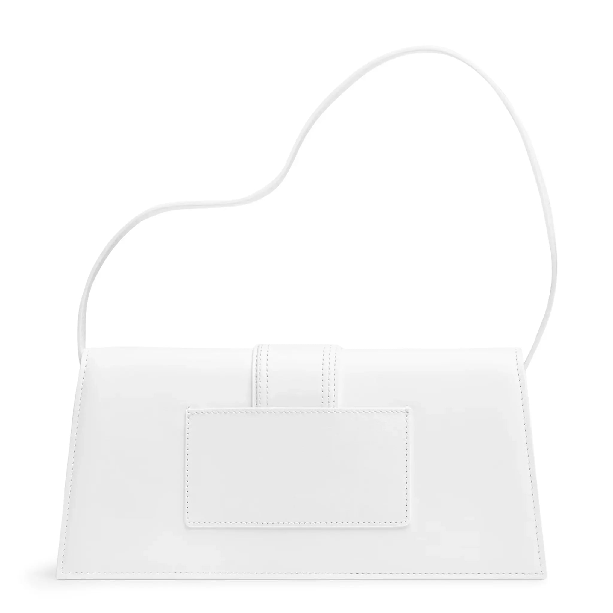 Jacquemus Le Bambino Long Flap White Shoulder Bag - view 3
