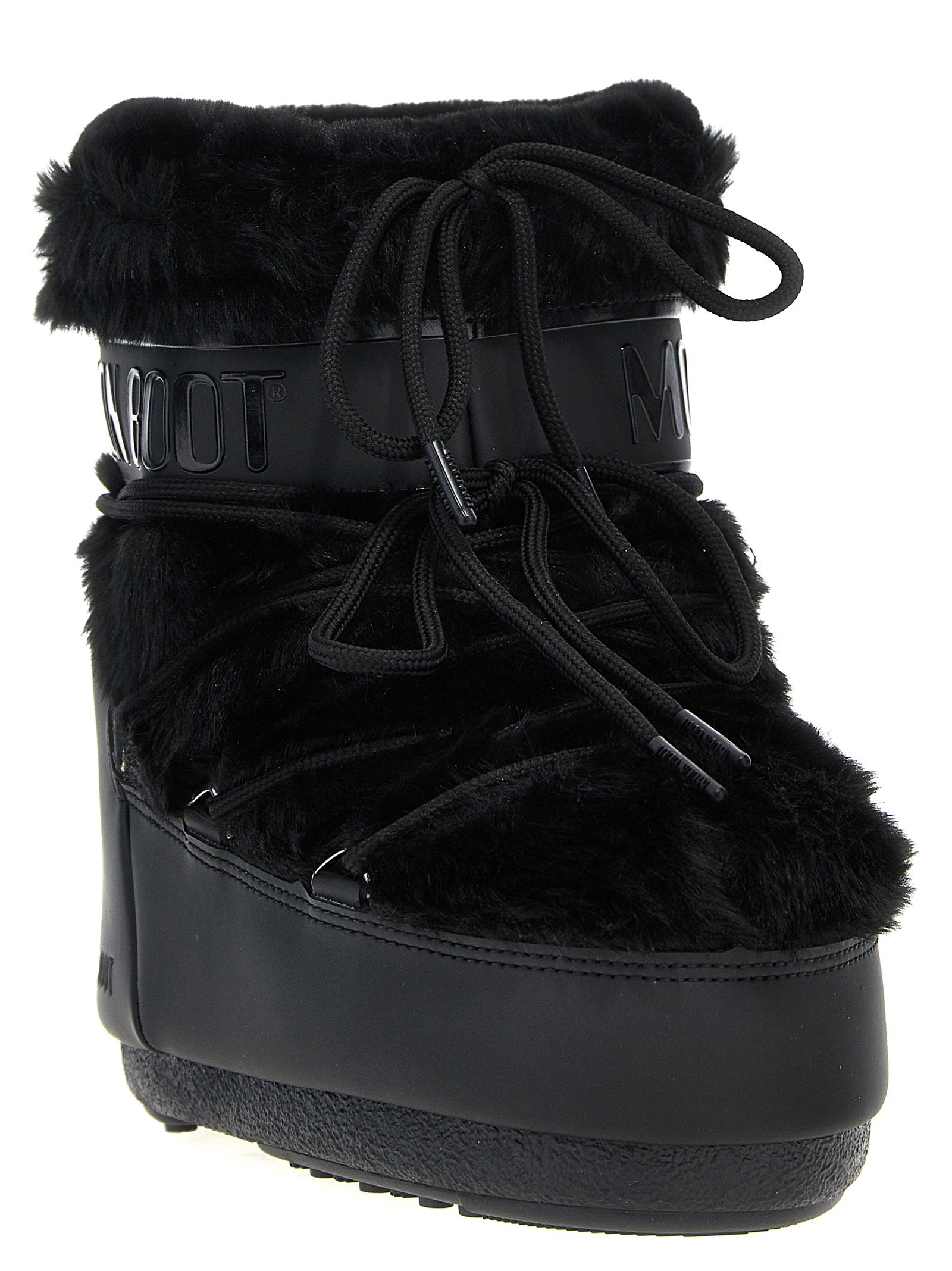 Moon Boot Ltrack Tube Faux Fur Ankle Boots - view 2