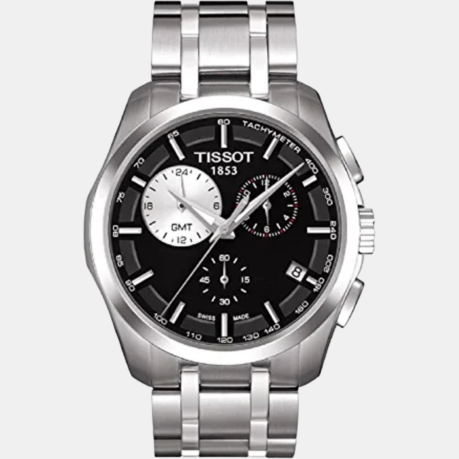 Tissot Couturier Men Stainless Steel Chronograph Watch T0354391105100 - view 2