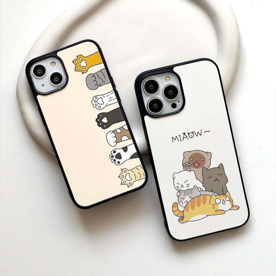 Peeperly Meow Tastic Cat Illustration Case