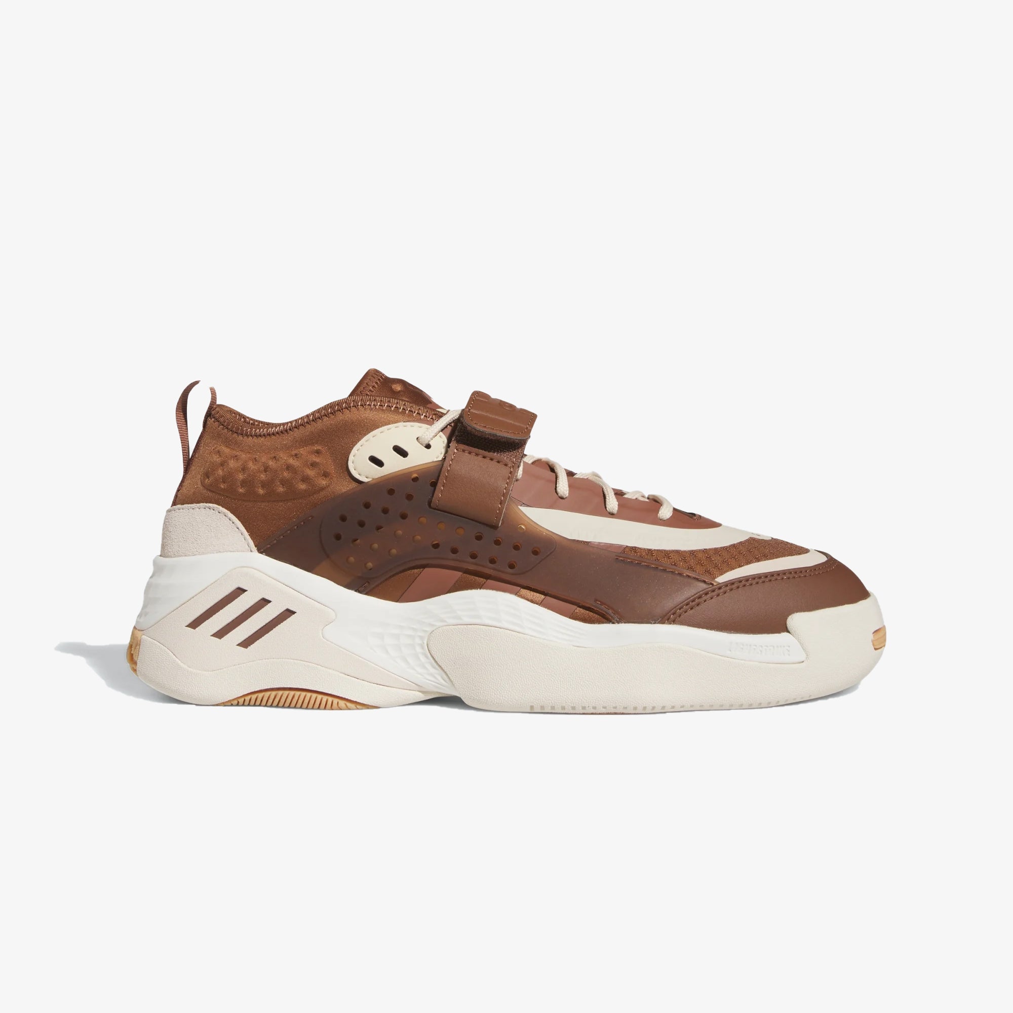 Adidas Originals | STREETBALL III { PRELOVED BROWN F23/WONDER WHITE F21 - view 5