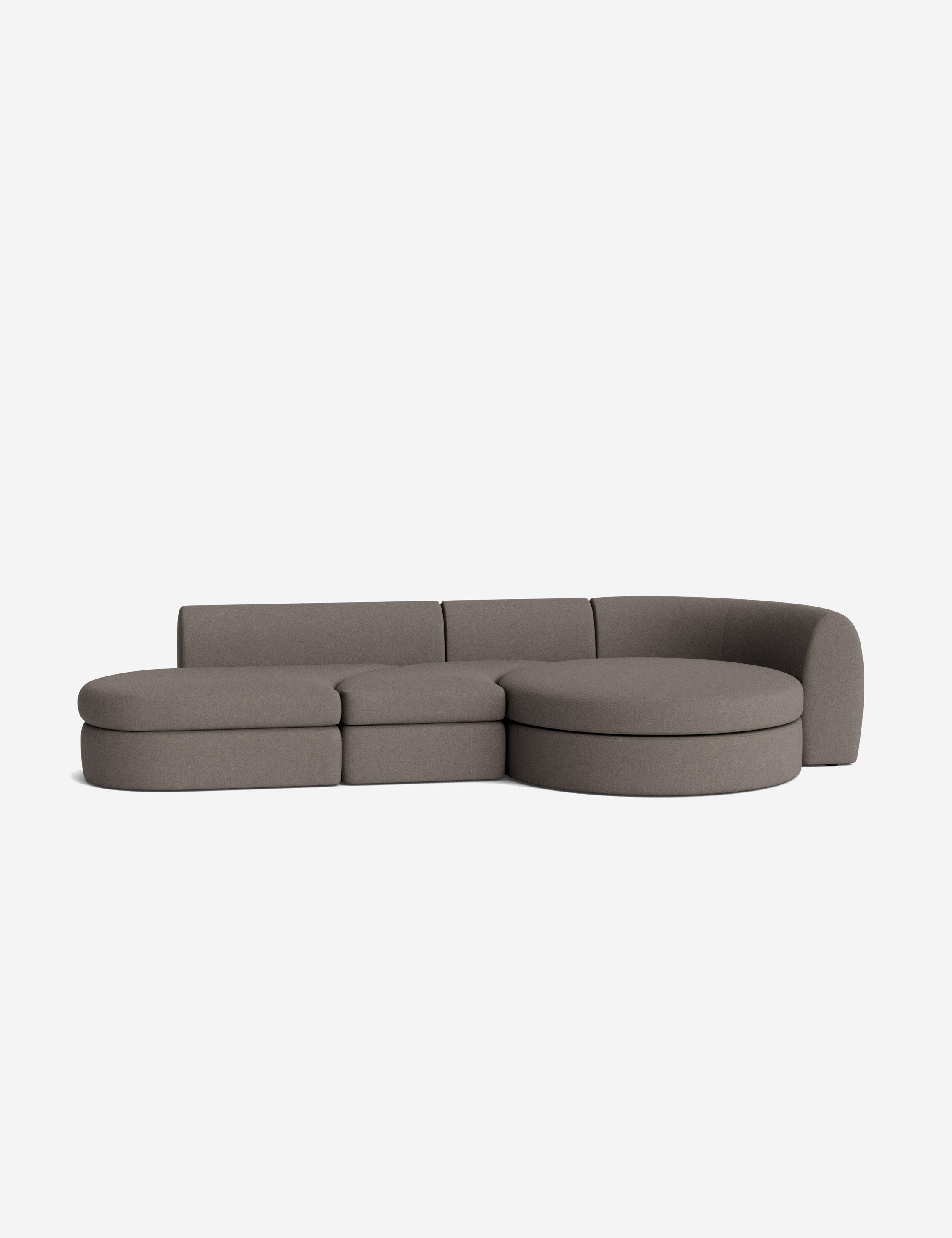 Lulu and Georgia Buckley Modular Chaise Sectional Sofa - view 168