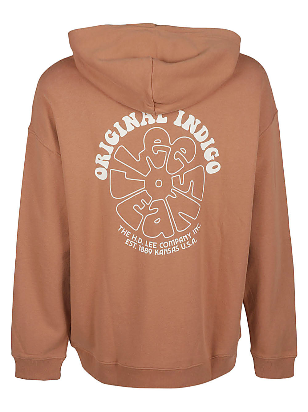 Lee Logo cotton hoodie - view 2