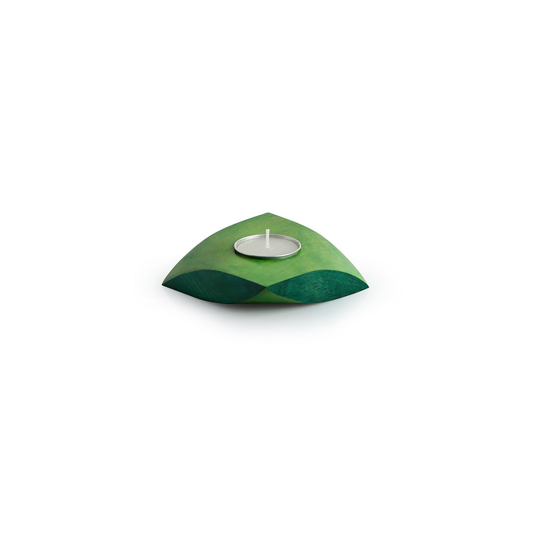 EXCLUSIVELANE 'Jugnu Heera' Wooden Tea Light Holder - view 2