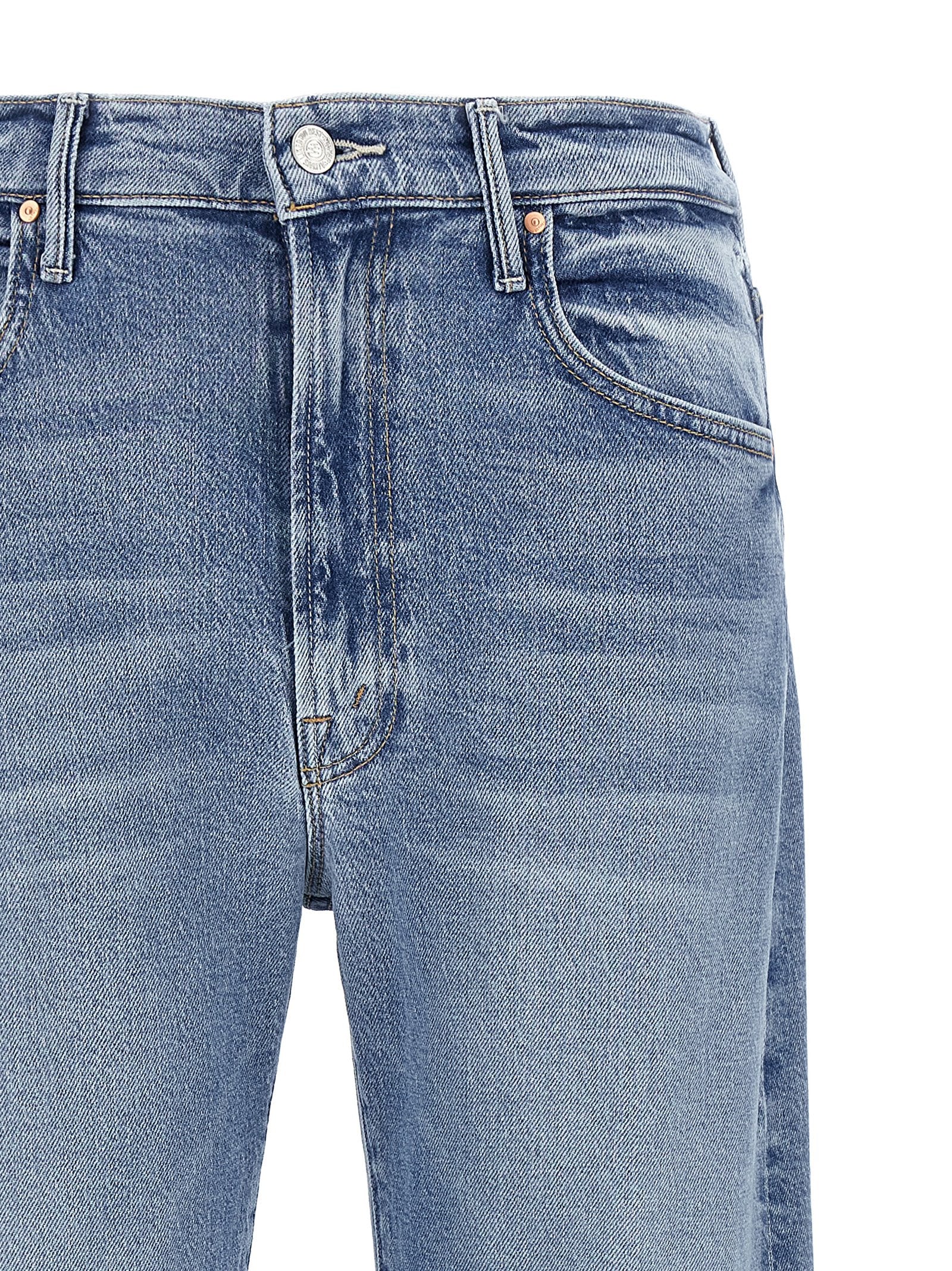 Mother The Lasso Sneak Jeans – 59% co, 40% ly, 1% ea - view 3