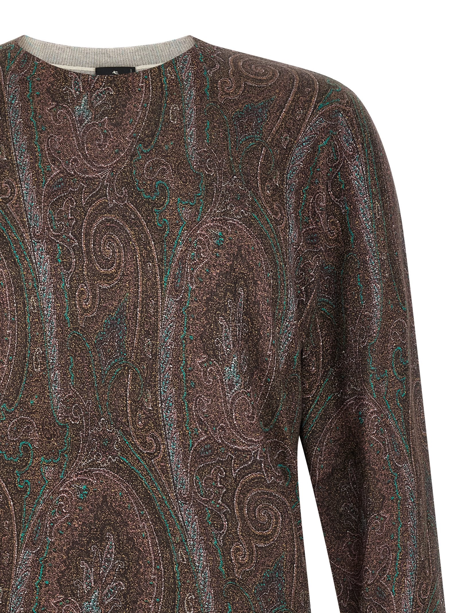 Etro Paisley Sweater – 55% silk 45% cachemire - view 3