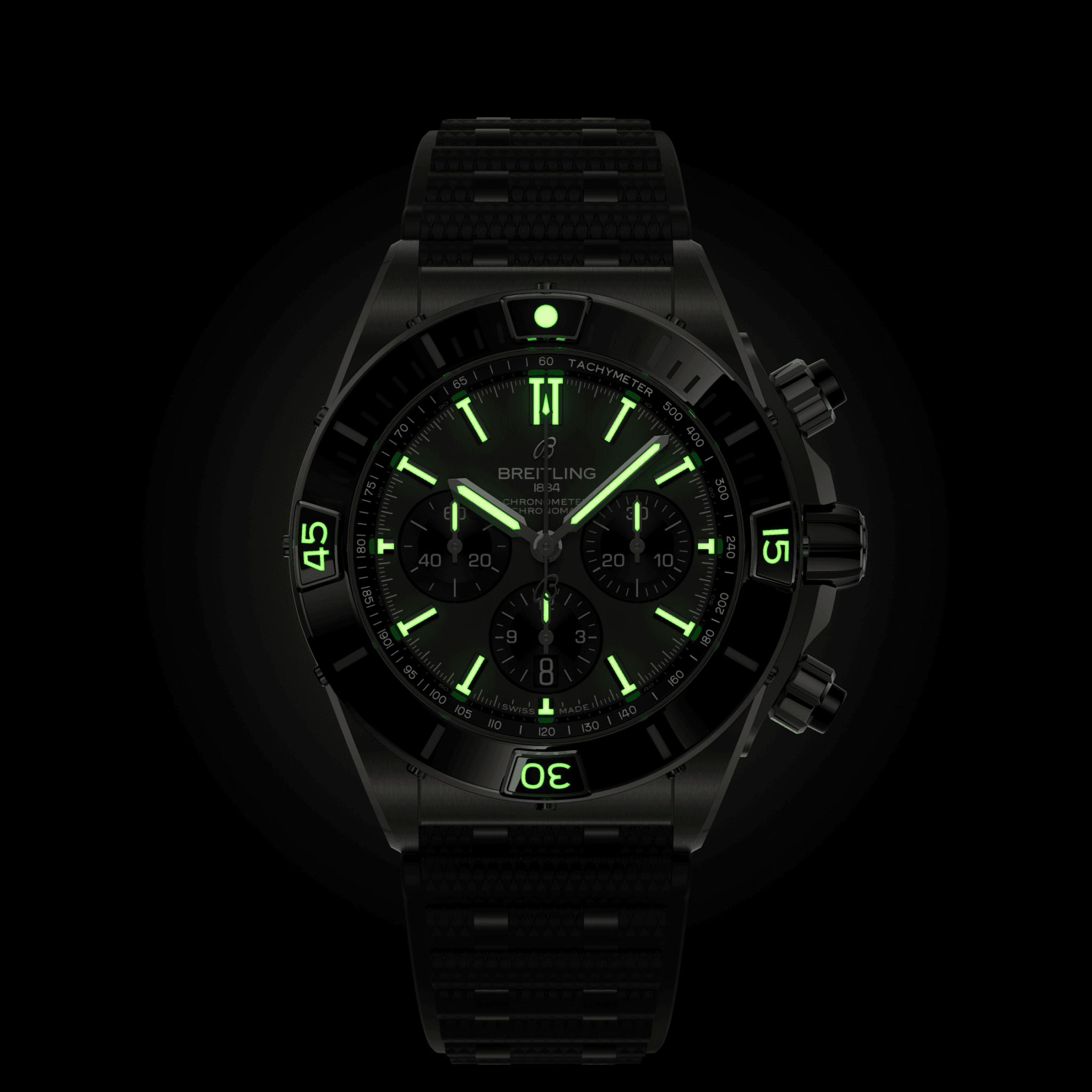 Breitling Super Chronomat B01 Anthracite Dial Men 44mm - view 6