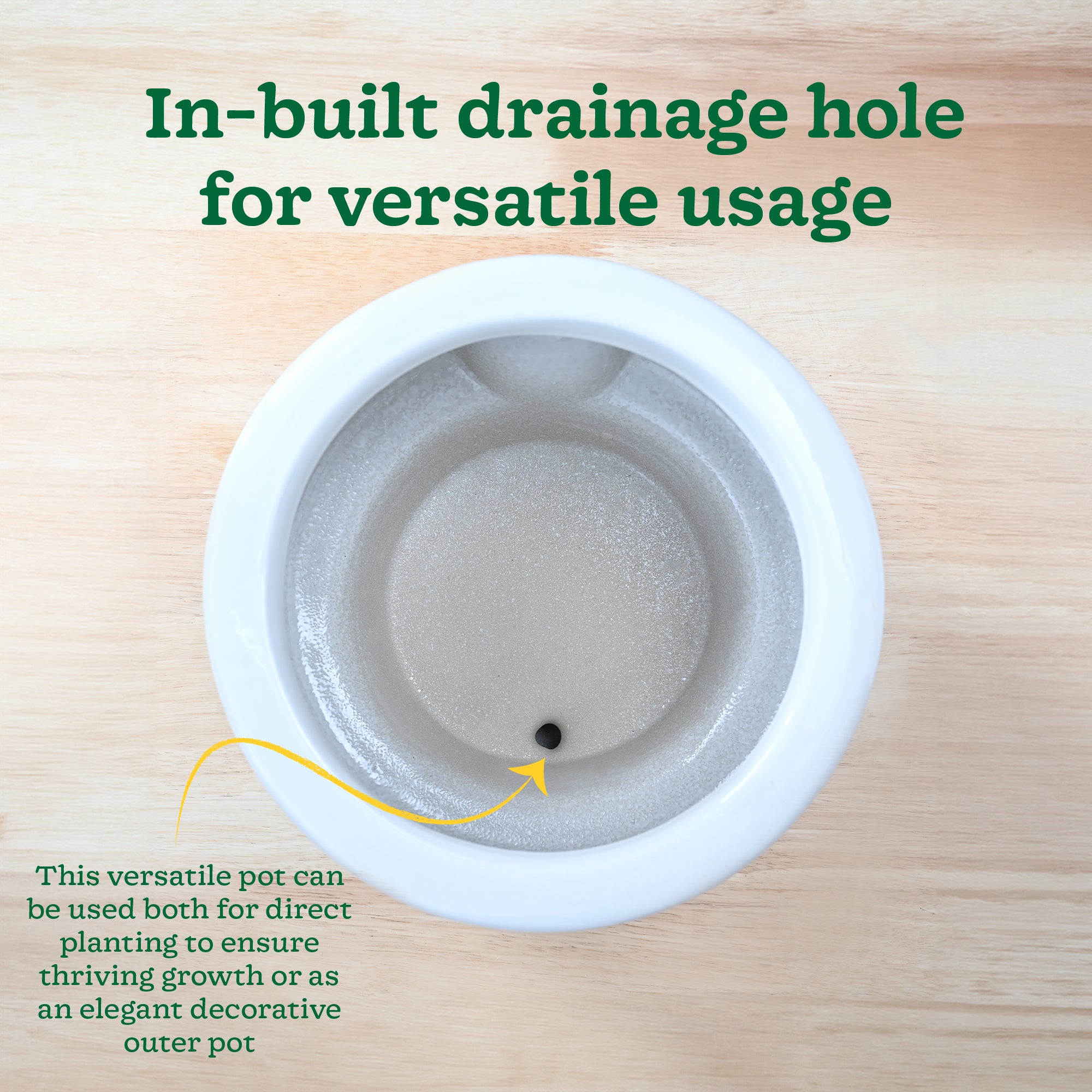 Ugaoo Flower Sunflower Ceramic Planter - view 31