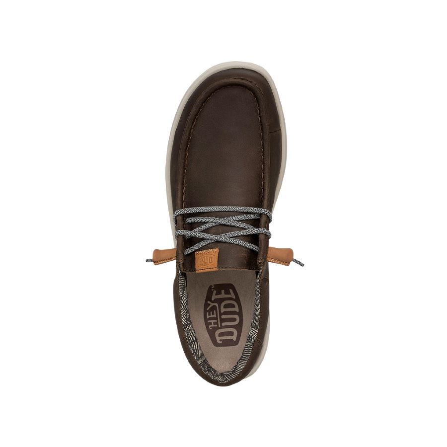 HEYDUDE shoes Paul Craft Leather - Grey – Men's - view 6