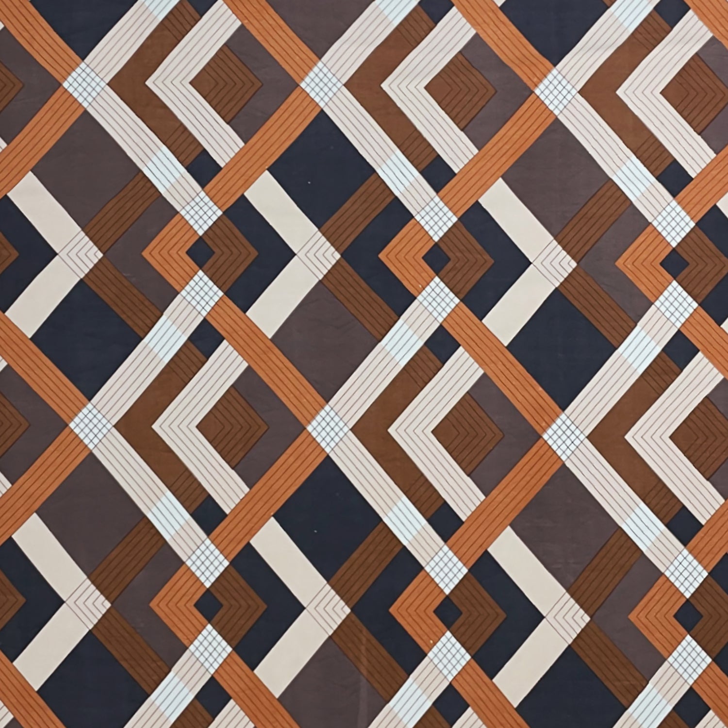 Spaces India Geometric Brown Microfiber Shell Single Quilt / AC Comforter - Bliss By Welspun - view 5
