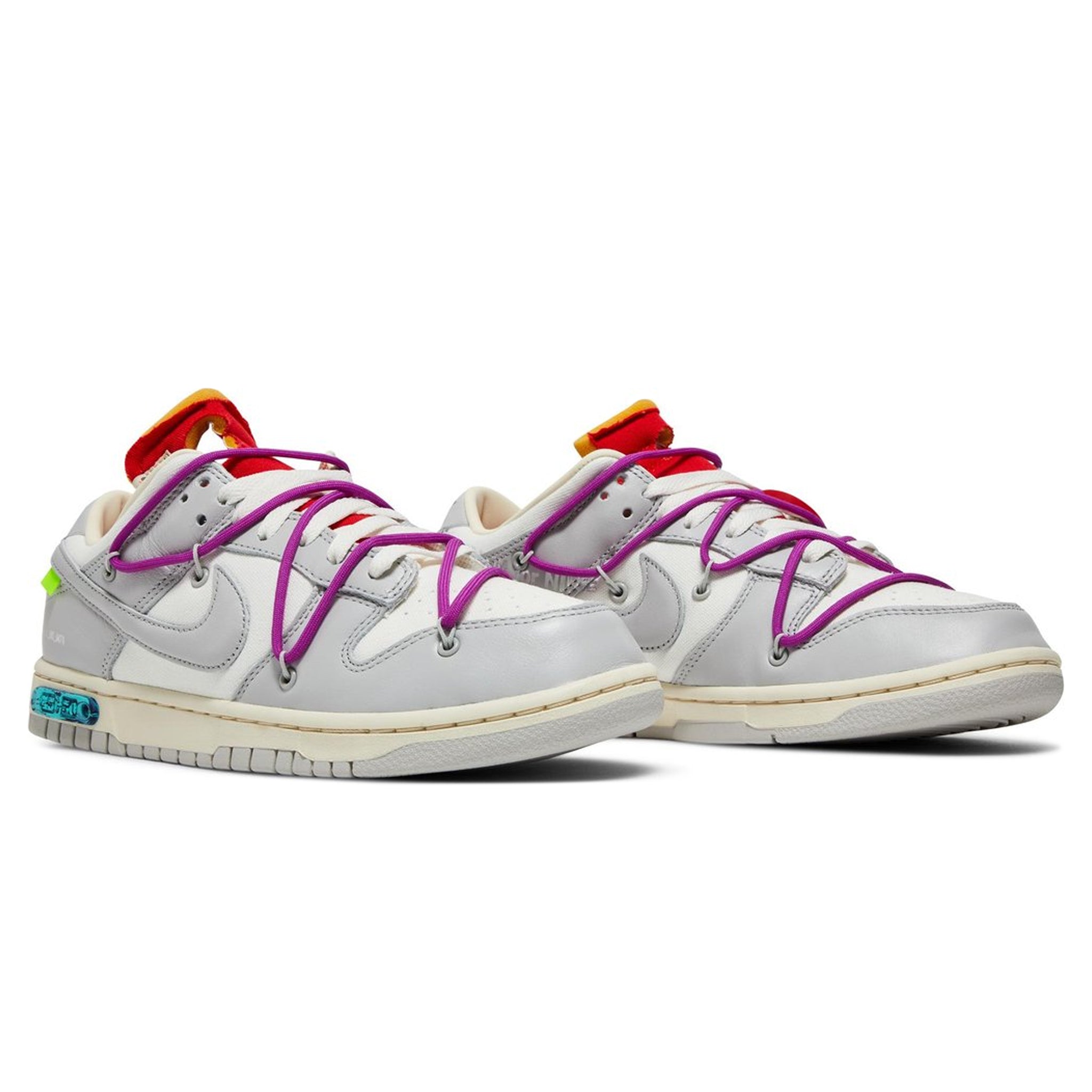 Nike x Off White Dunk Low Lot 45 – Grey - view 2