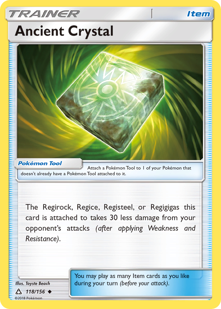 Uncommon sm5-118 reverse – Pokémon Ancient Crystal - 118/156 - Uncommon [sm5-118] [Reverse Holo] - Ancient Crystal - 118/156 - Uncommon