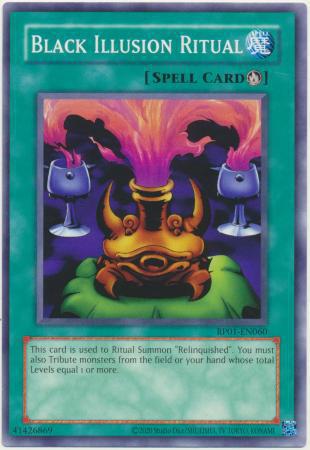 Yu-Gi-Oh! Black Illusion Ritual - 2020 Date Reprint - RP01-EN060 - Common - Unlimited