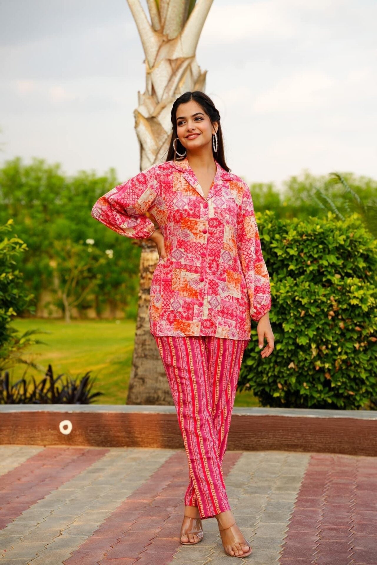 Idaho-o Misha Floral Co-ord Set