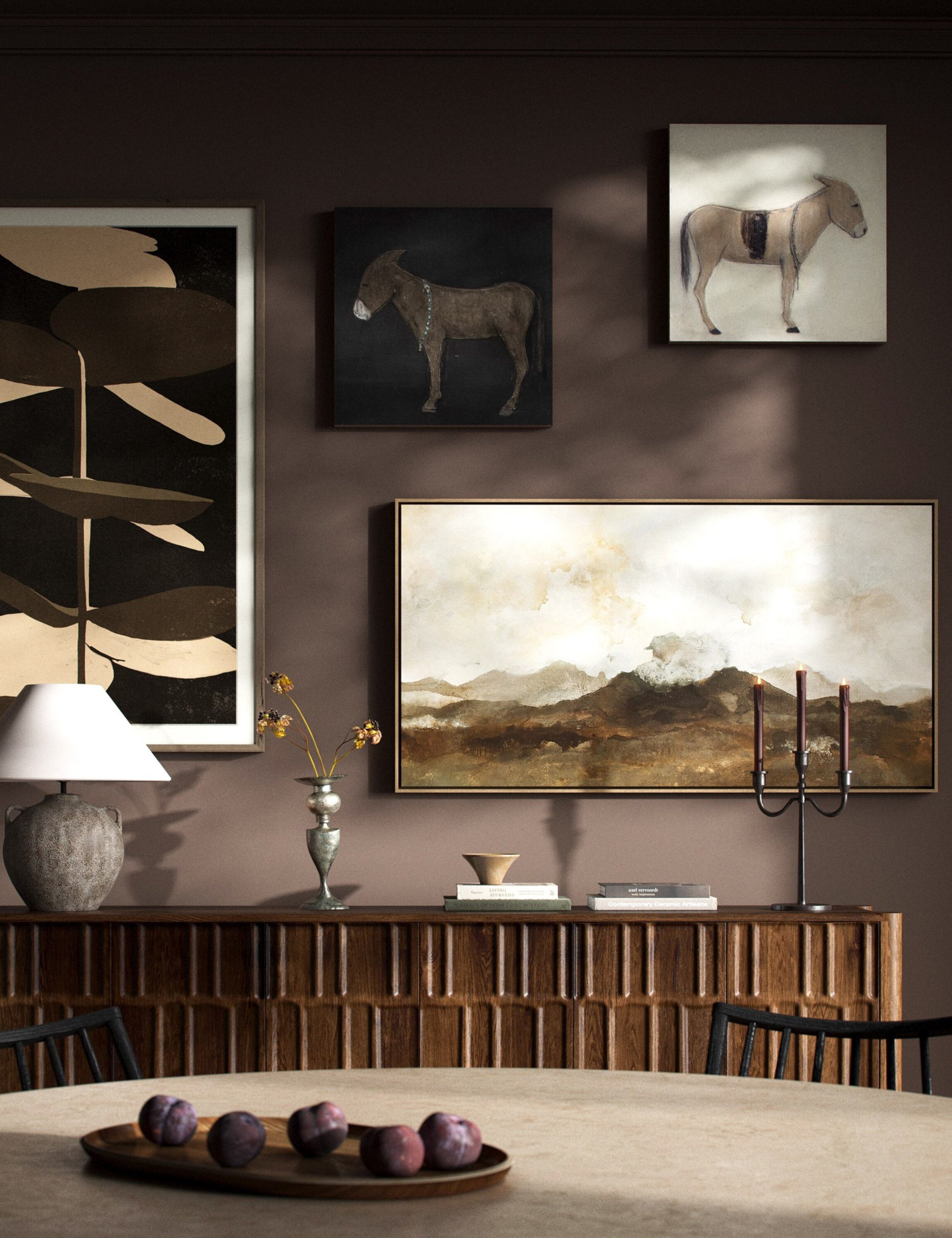Lulu and Georgia On the Range Wall Art (Set of 4) by Various Artists - view 2