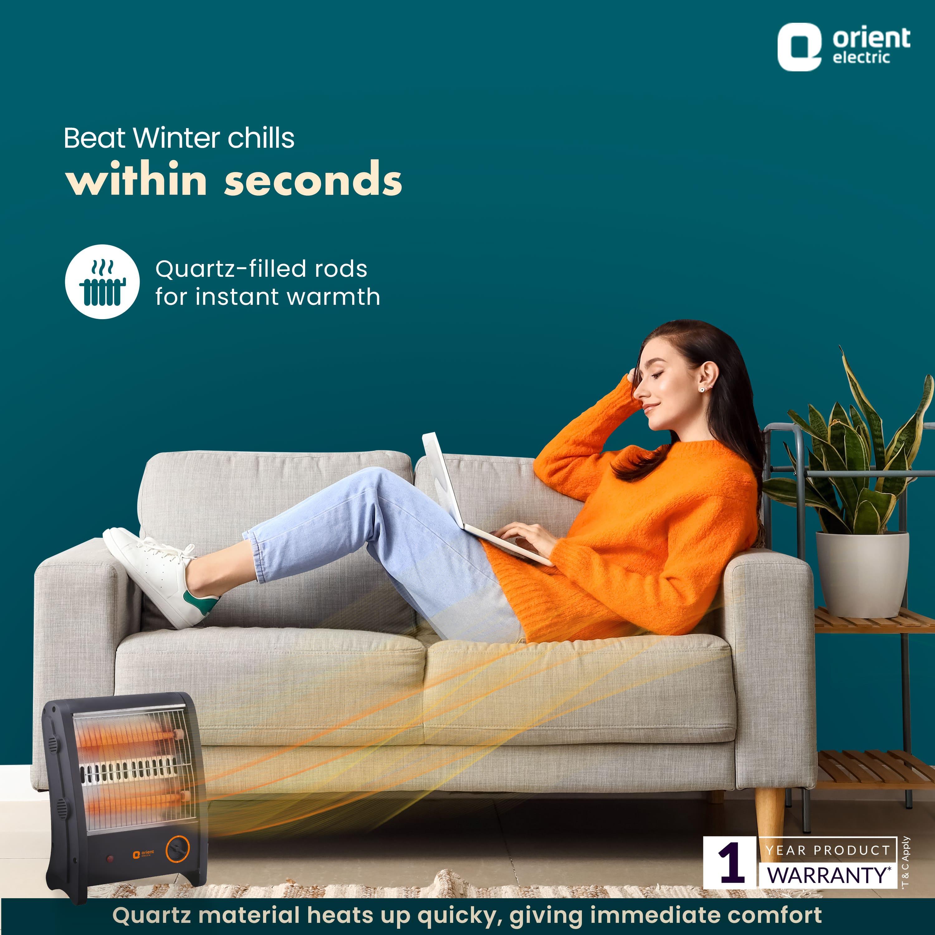 Orient Electric Instahot 800W Portable Room Heater - view 2