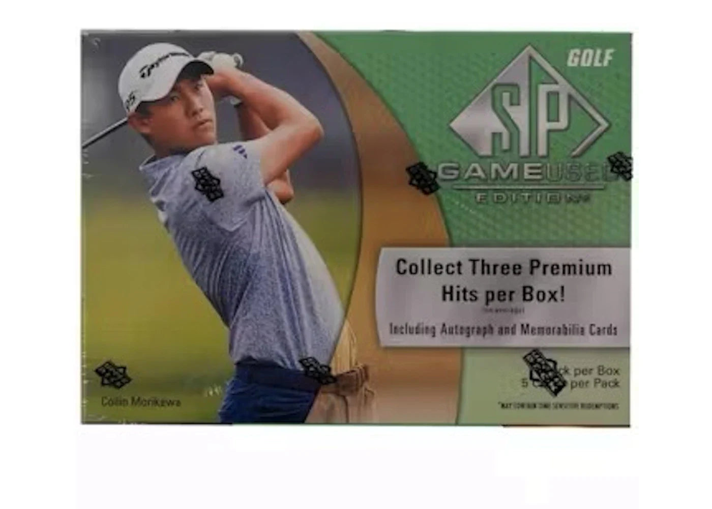 2024 Upper Deck SP Game Used Golf Hobby Box Golf Hobby Box