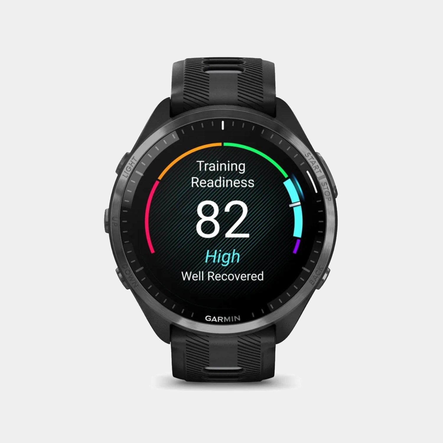 Garmin Forerunner 965 Men Automatic Carbon Grey Digital Silicone Watch 010-02809-10