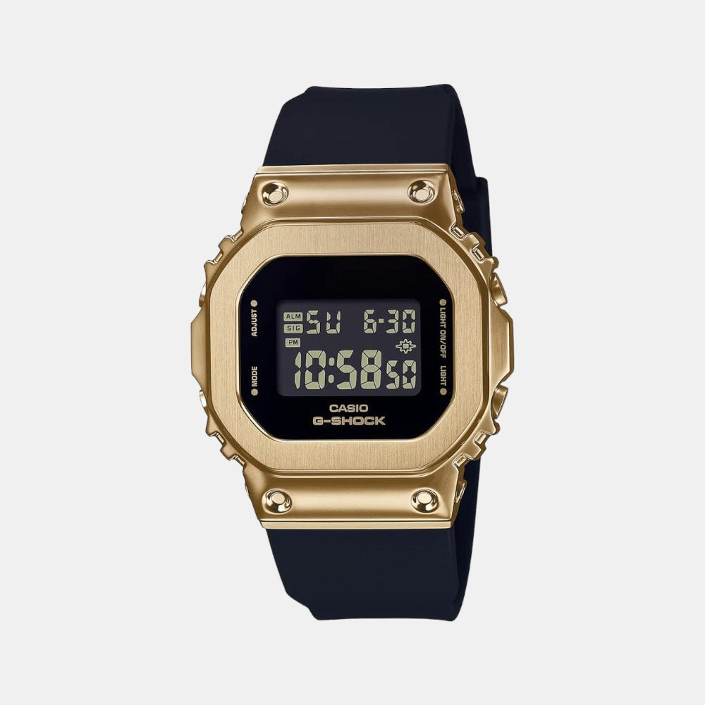Casio G-Shock Men Quartz Gold Dial Digital Resin Watch G1283