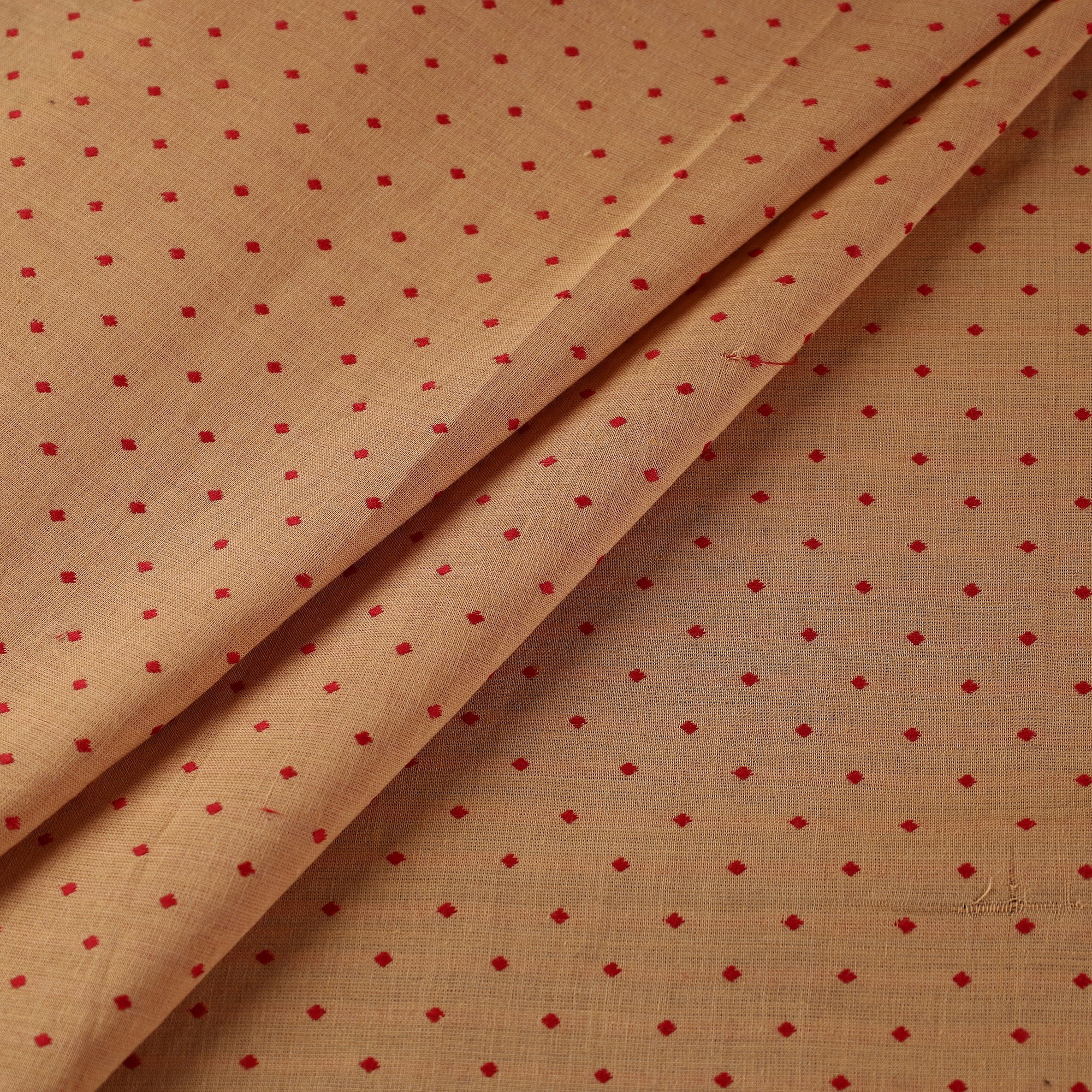 ITOKRI CRAFTS INITIATIVE Brown - Jacquard Prewashed Cotton Fabric 05 - view 2