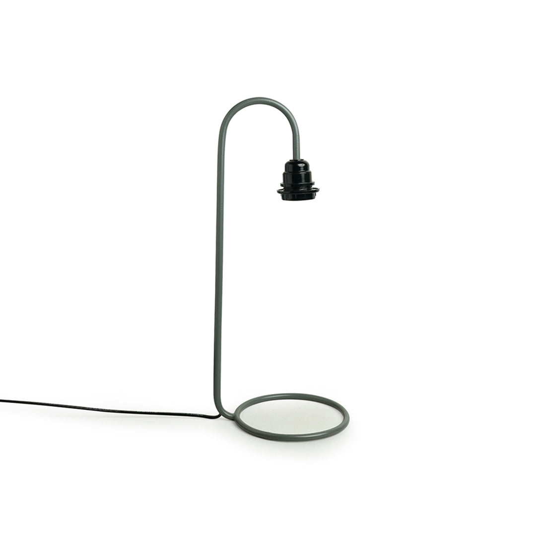 EXCLUSIVELANE 'White Coiled' Handcrafted Arched Table Lamp In Iron (17 Inch) - view 5