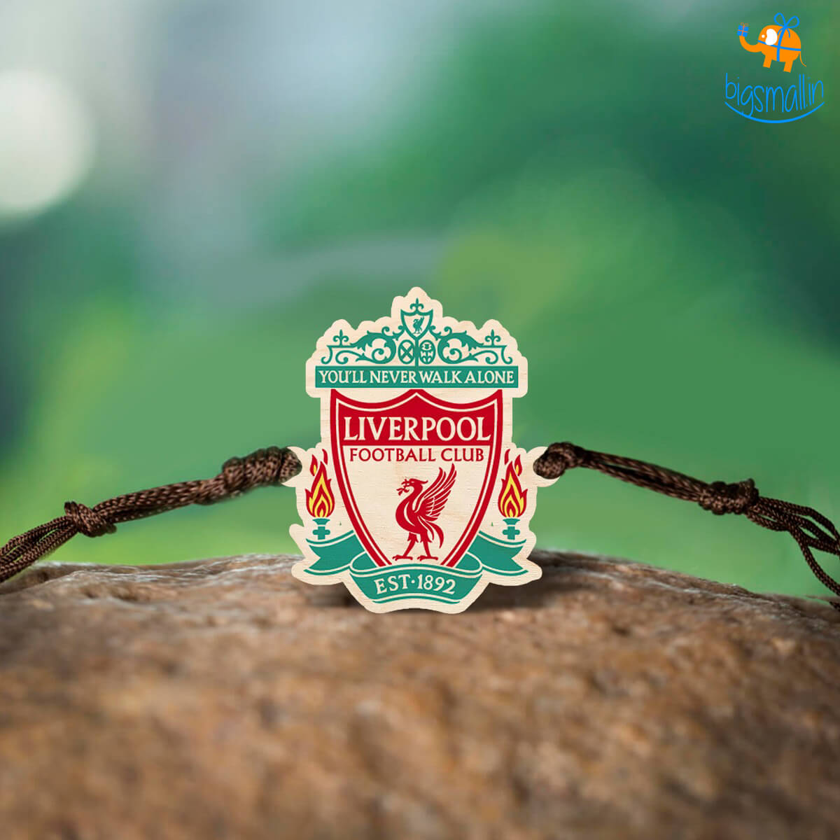 Bigsmall_cc Liverpool Wooden Rakhi - view 2