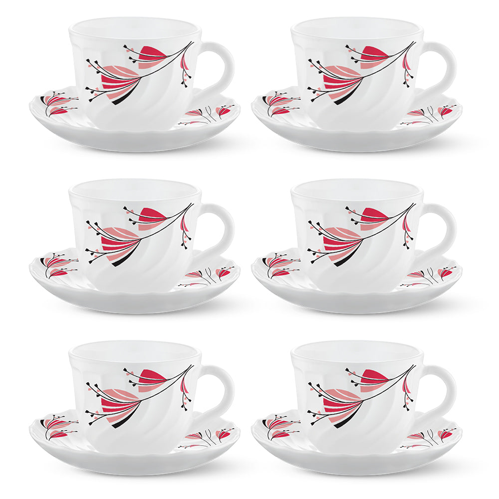 My Borosil Larah By Borosil Gloria Cup n Saucer Set