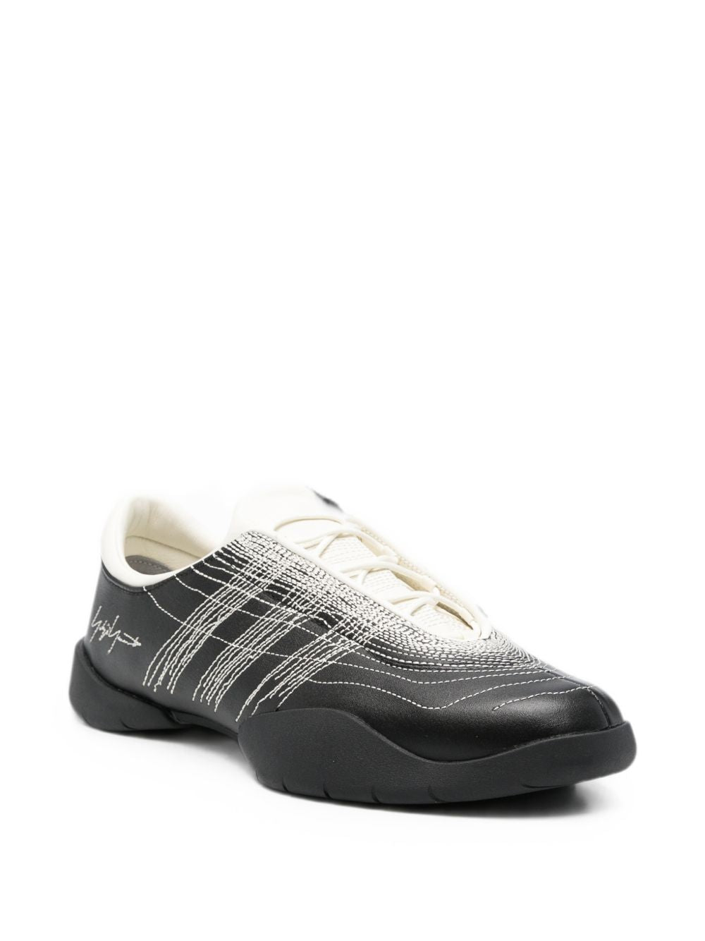 Y-3 Sneakers BLACK – Outer: Calf Leather 100% - view 2