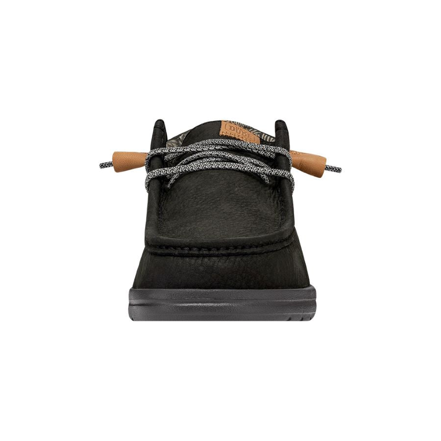 HEYDUDE shoes Paul Craft Leather - Black – Men's - view 4