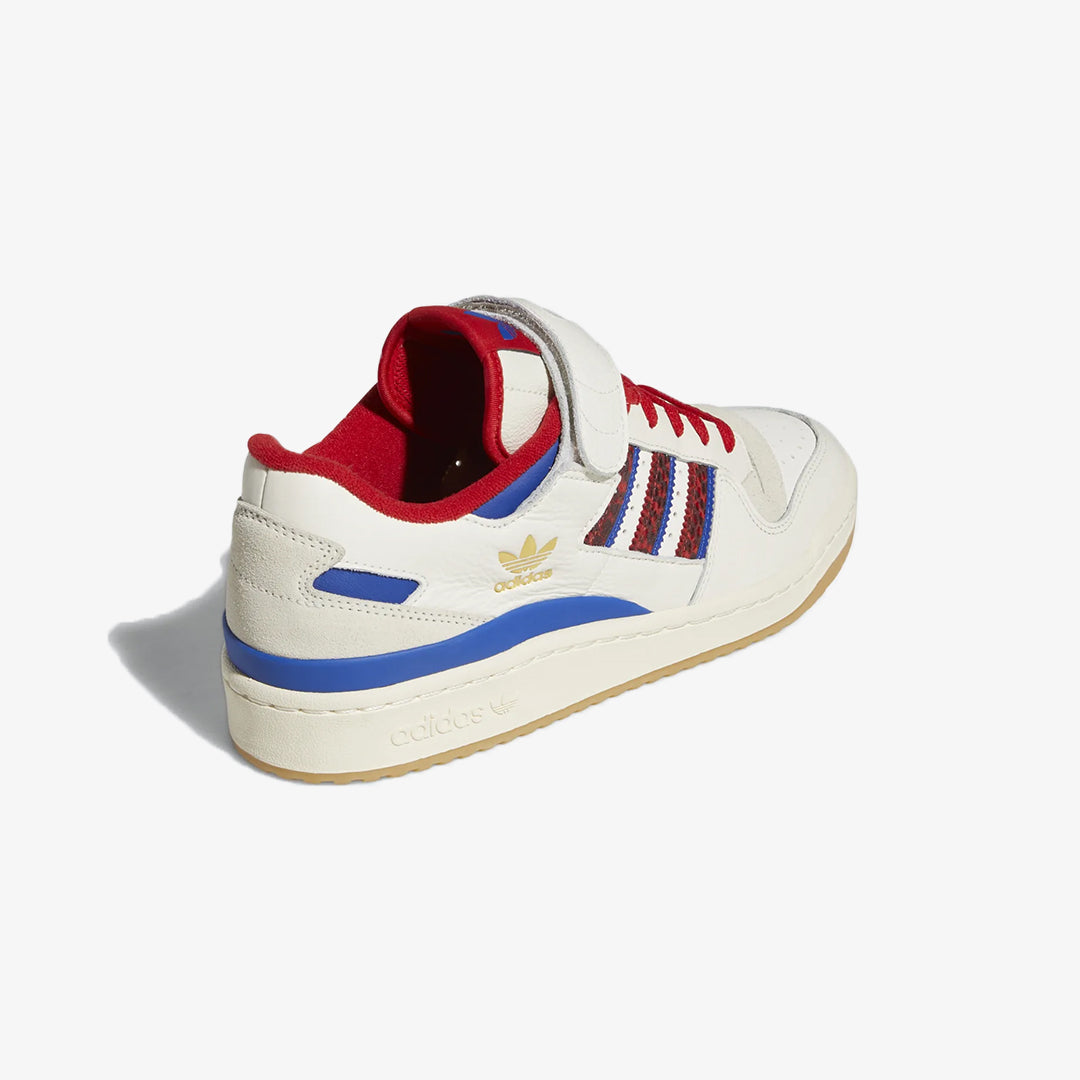 Adidas Originals | FORUM 84 LOW { OFF WHITE/SCARLET - view 2