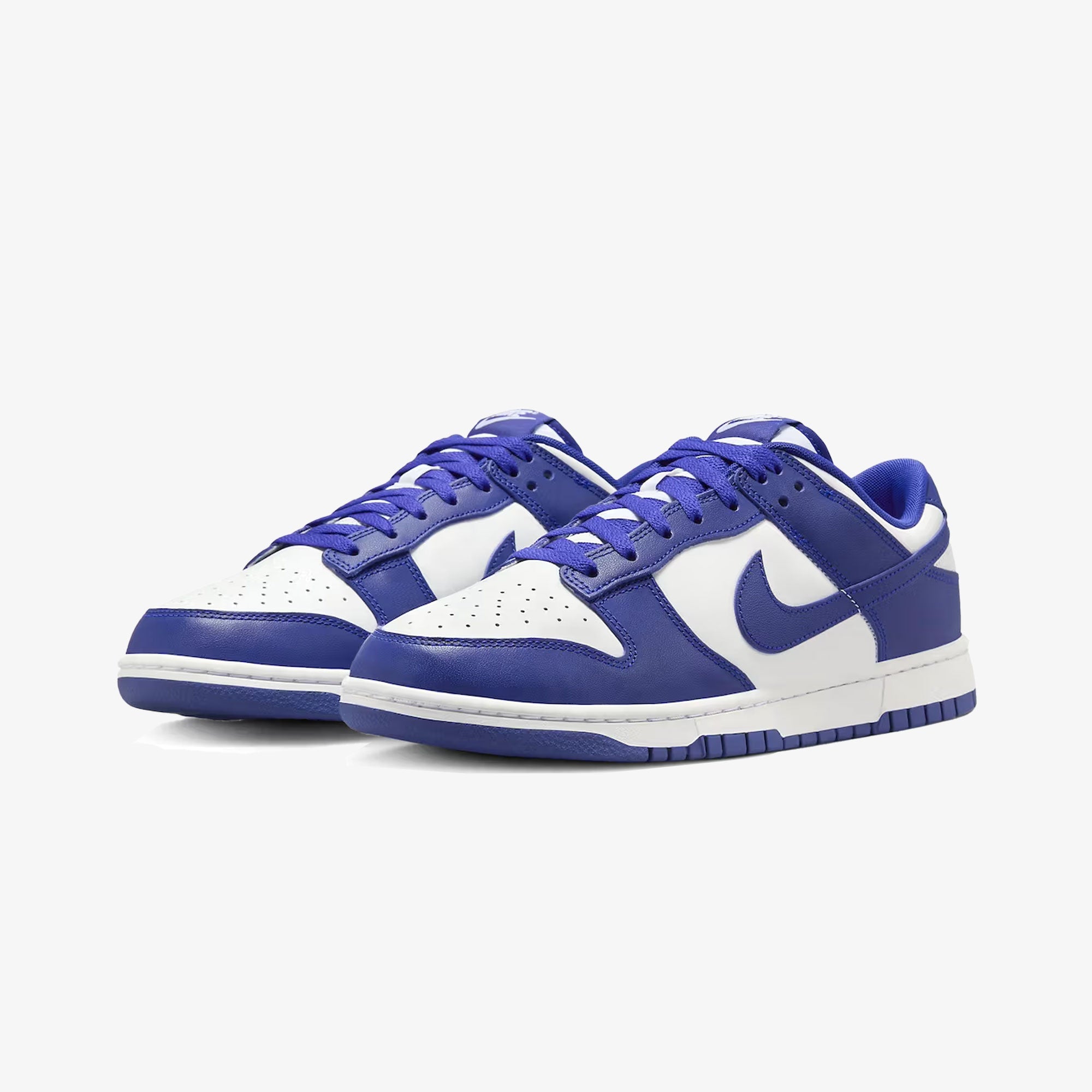 Nike | DUNK LOW RETRO { WHITE/CONCORD-UNIVERSITY BLUE - view 2
