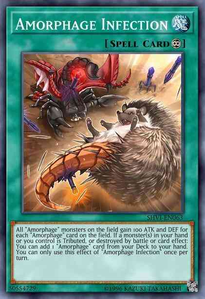 Yu-Gi-Oh! Amorphage Infection - SHVI-EN063 - Super Rare - 1st Edition