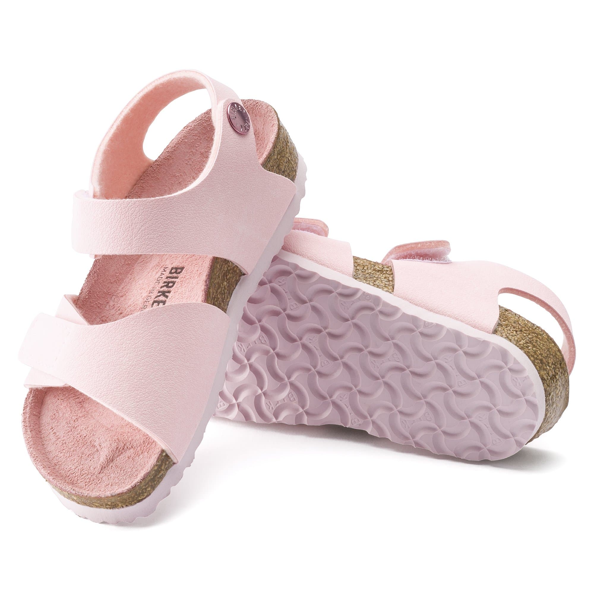 Birkenstock Palu Kids Birko-Flor – Pink Pink/Chalk Pink
