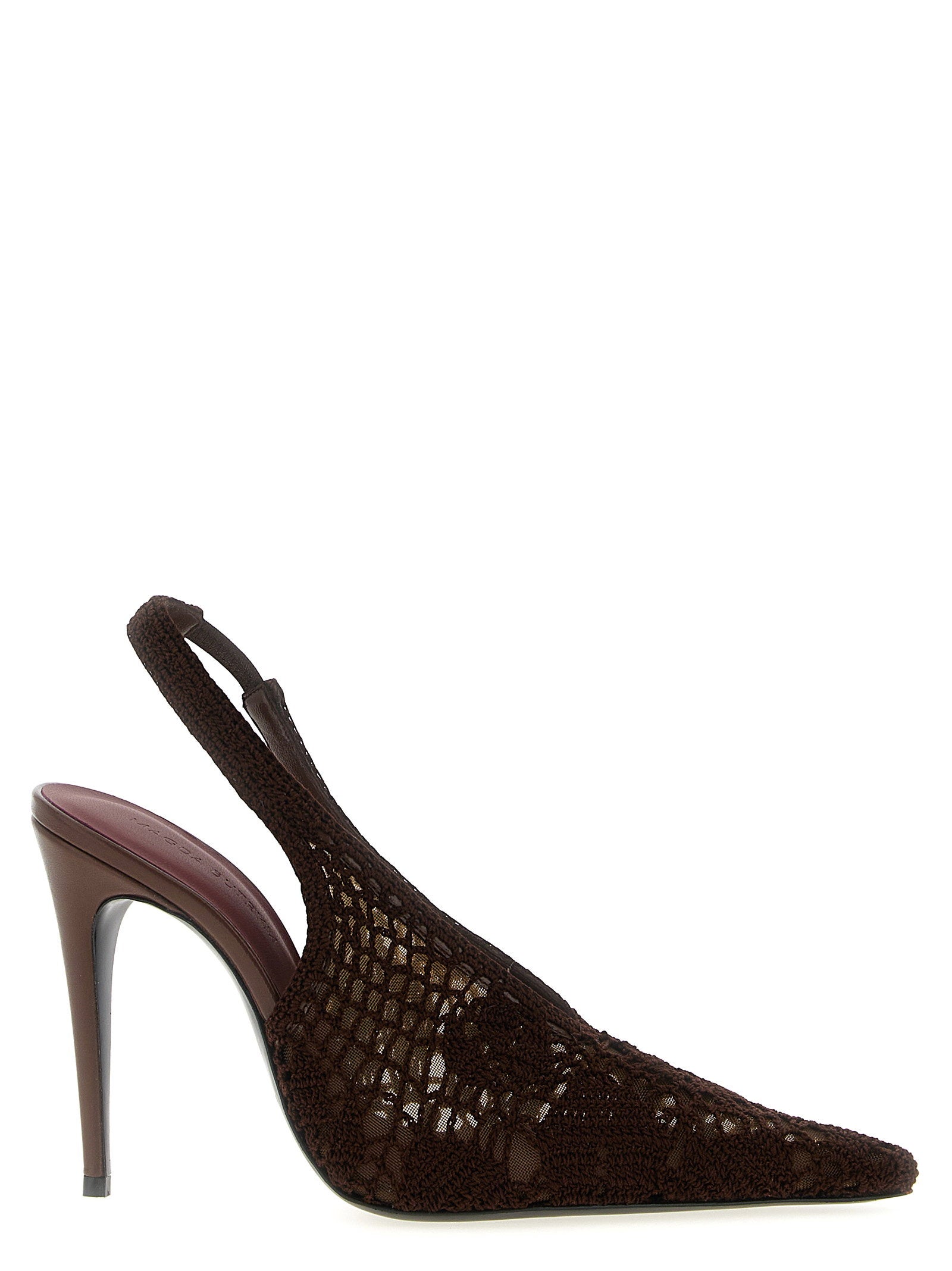 Magda Butrym Crochet Slingback – 75% cotton 25% viscose