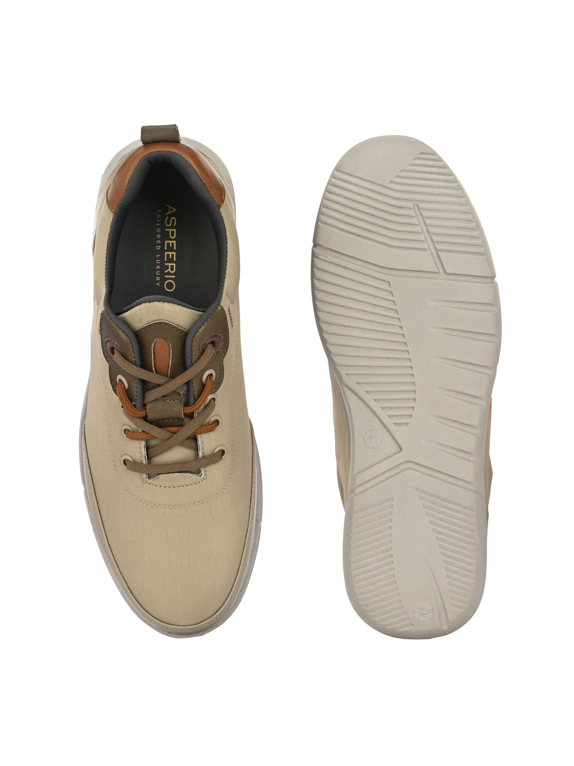 Moonwalk Lace-Up Sneakers by Aspeerio - view 24