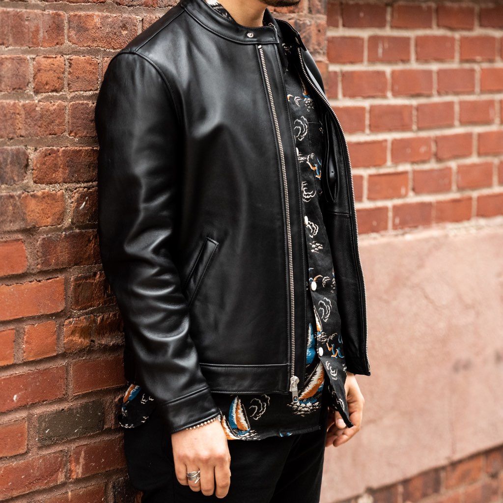 Thursday Boots - Seconds - Men's Jackets [S] Racer Jacket | Black - view 2